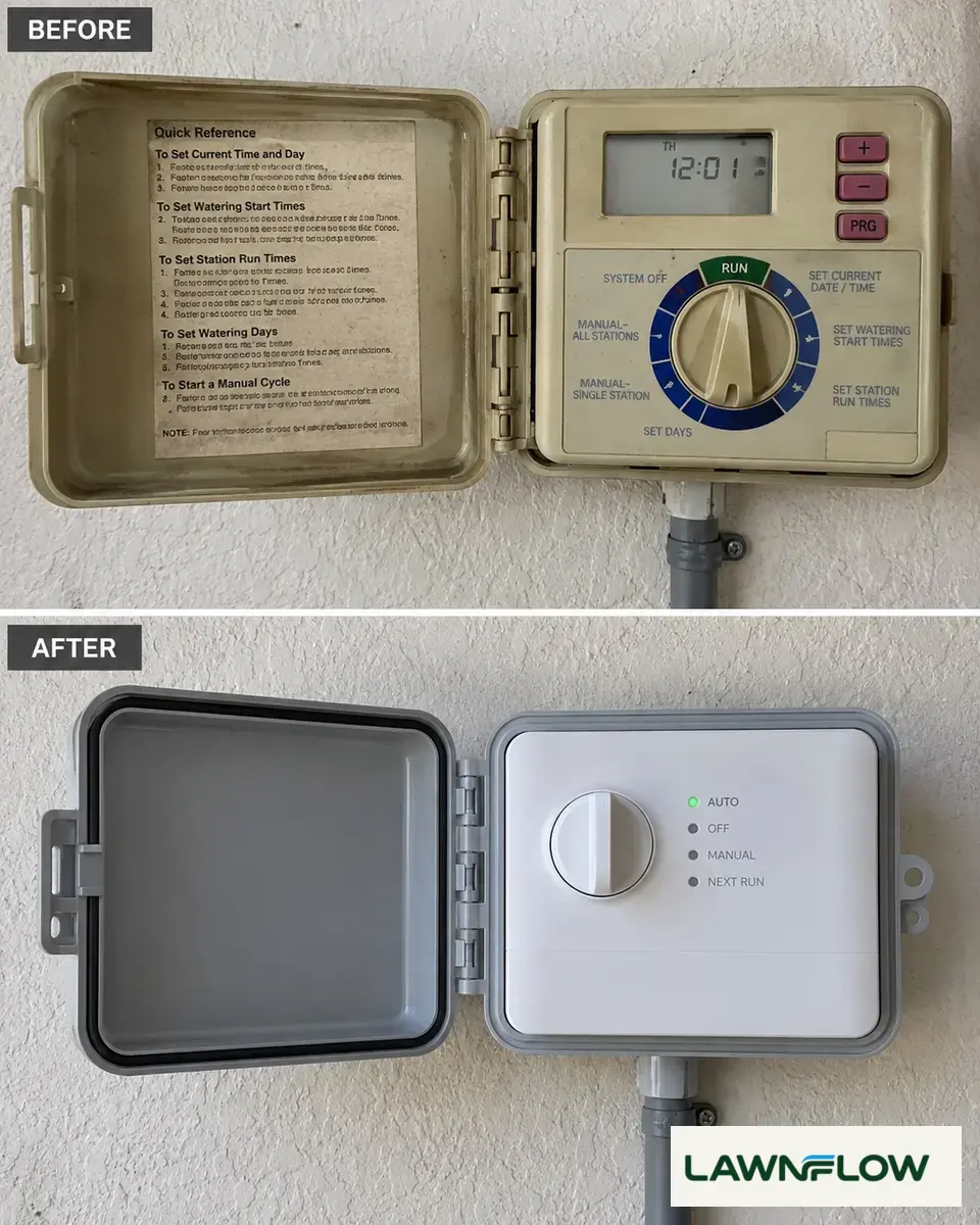 Smart irrigation controller upgrade