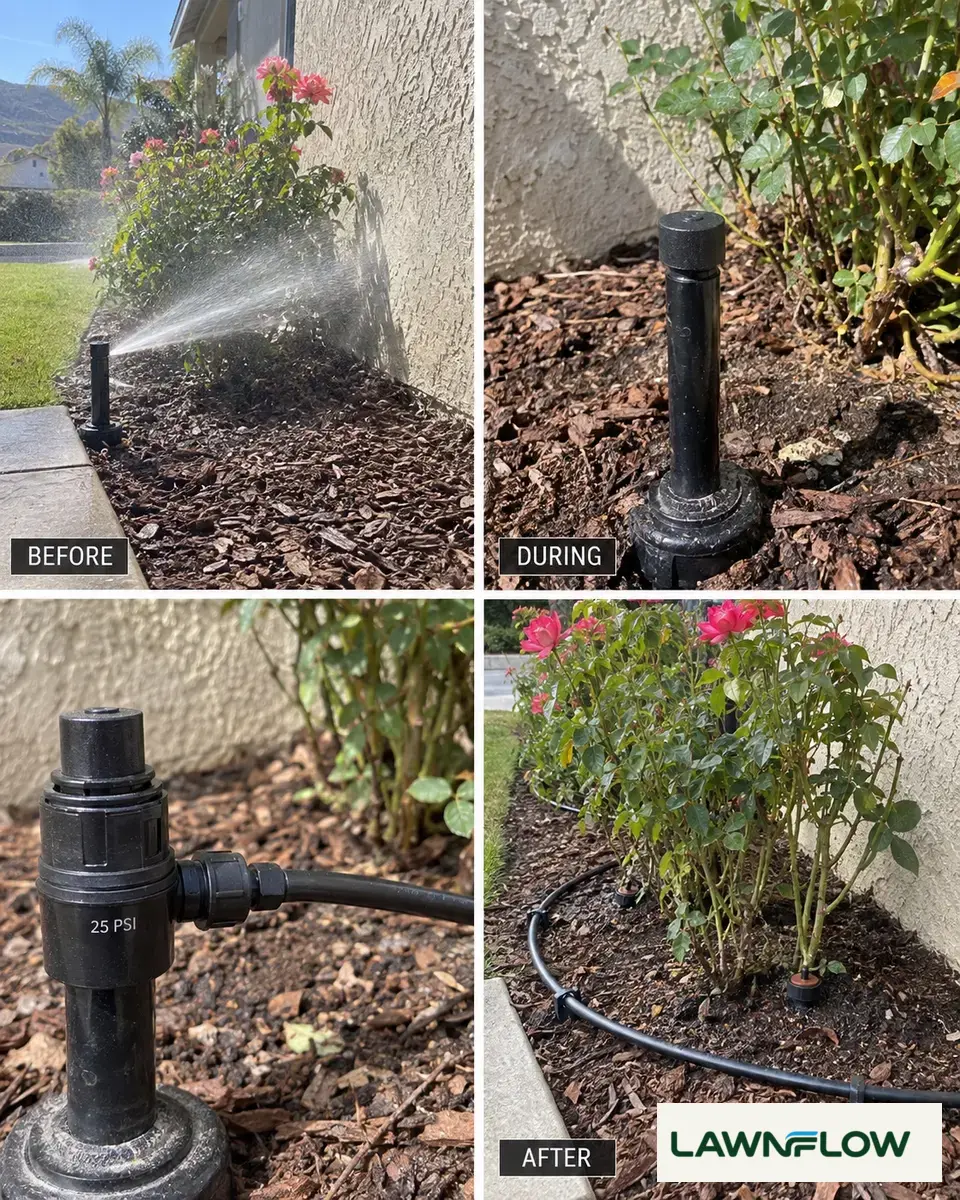 Irrigation zone restored